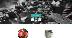 Desktop Screenshot of cubacoffee.co.uk